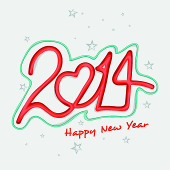 vector graphics vector graphic new year 2014 