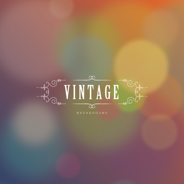 Vintage Halation background vector