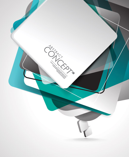 Concept Geometric shapes background