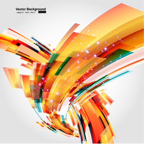 Abstract backgrounds with concept Object design vector 01