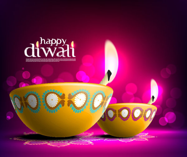 happy Diwali beautiful background 