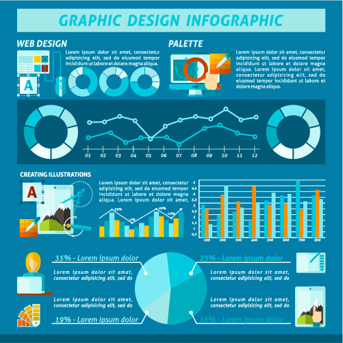 Business Infographic creative design 3022