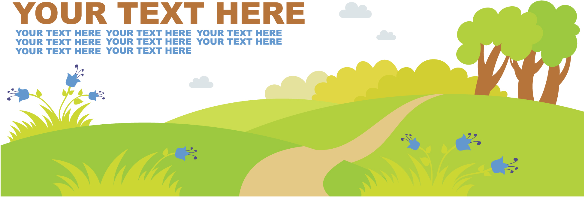 Set of Camping design elements vector 08