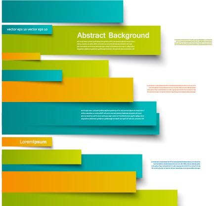 Colored paper strip creative background vector 03