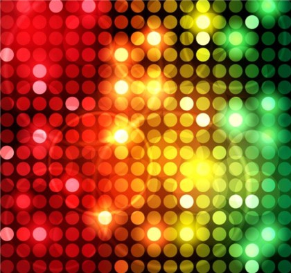 illustration dream dots colorful background 