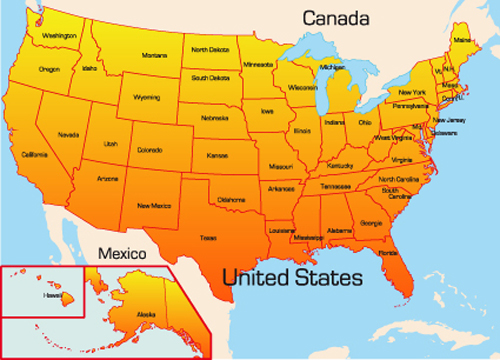 Different Continents and countries Maps vector 02