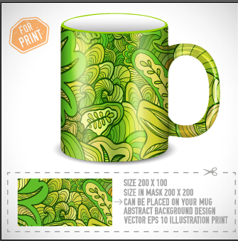 pattern vector pattern cup abstract 