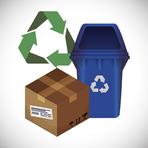 Eco recycle design background vector 01 Eco recycle design background vector 01