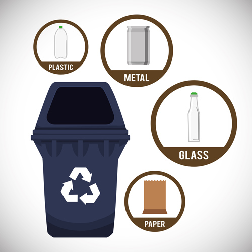 Eco recycle design background vector 02 Eco recycle design background vector 02