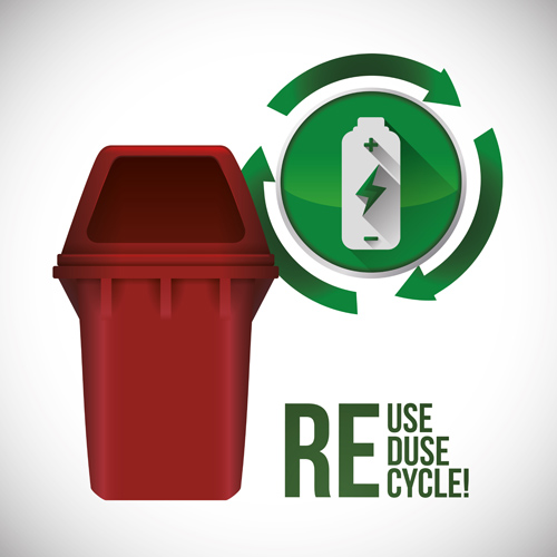 Eco recycle design background vector 07 Eco recycle design background vector 07