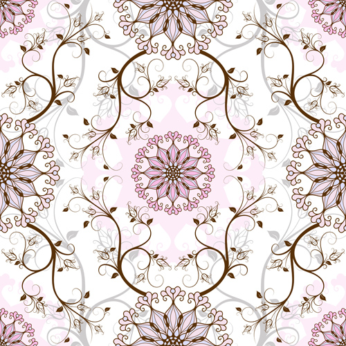 vector graphic seamless pattern vector pattern floral elegant 