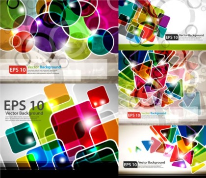 Gorgeous graphics background vector Gorgeous graphics background vector