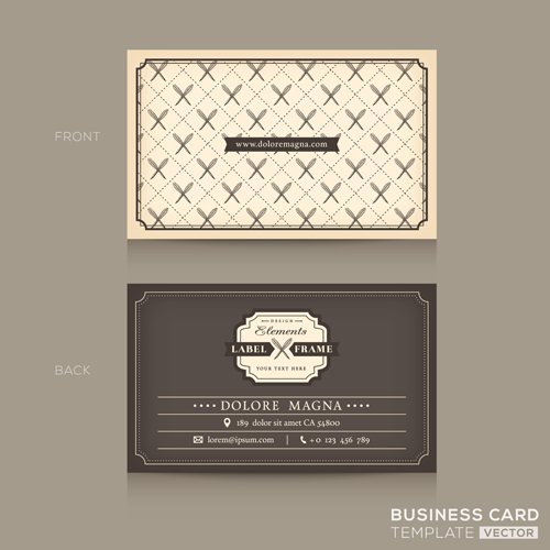 gray card template business cards business 
