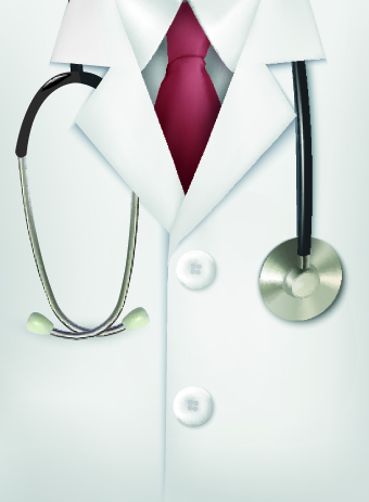 Vector set of Medical background Illustration 05
