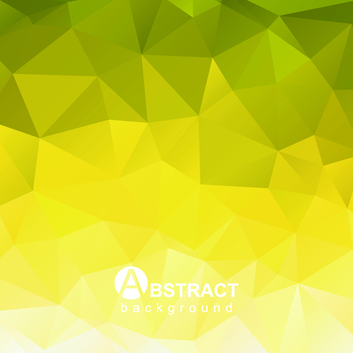 Polygon embossment effect background vector 01