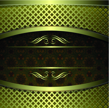 luxurious of Vintage gold vector 04