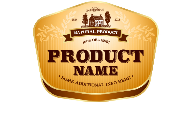 Wine label vintage design vector material set 23