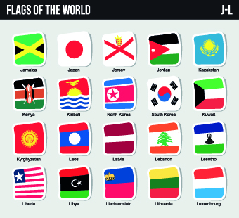 world stickers sticker flags 
