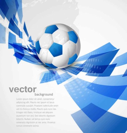 Blue football sport background vector Blue football sport background vector
