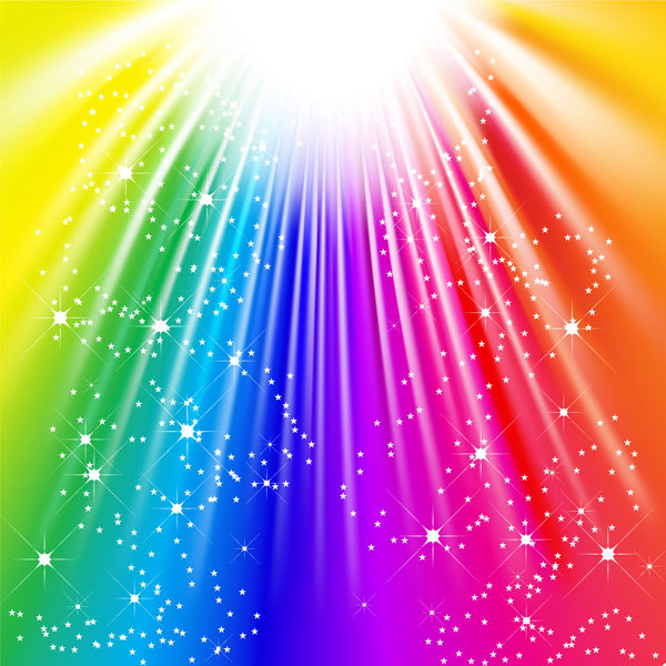 Abstract colored light light