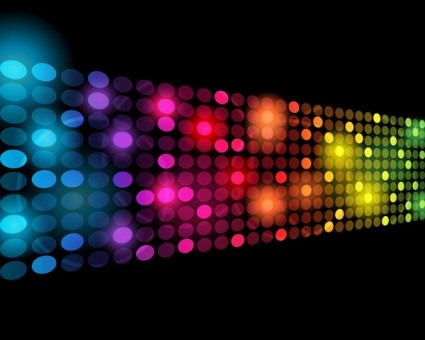 Light dot neon background vector material 01 Light dot neon background vector material 01