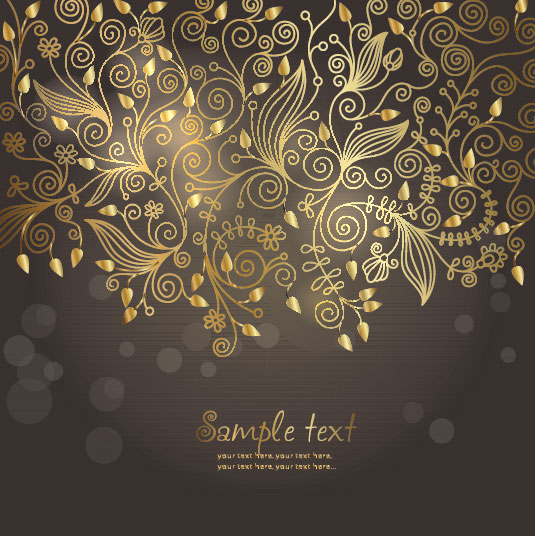 European style Decorative pattern background vector 04