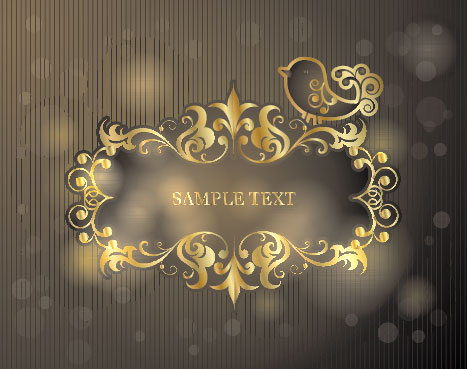 European style Decorative pattern background vector 01