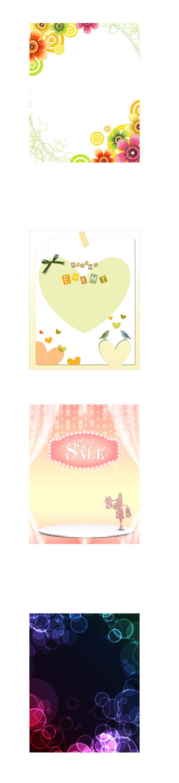 Fantasy background vector graphic
