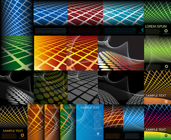 Geometric background vector graphics