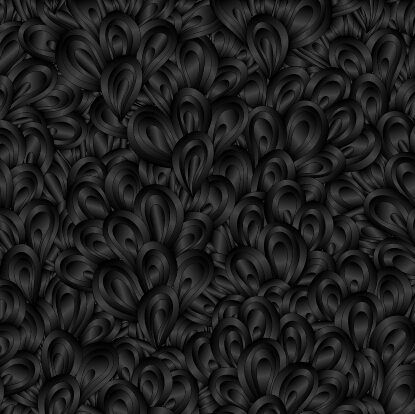 seamless pattern vector pattern elements black 