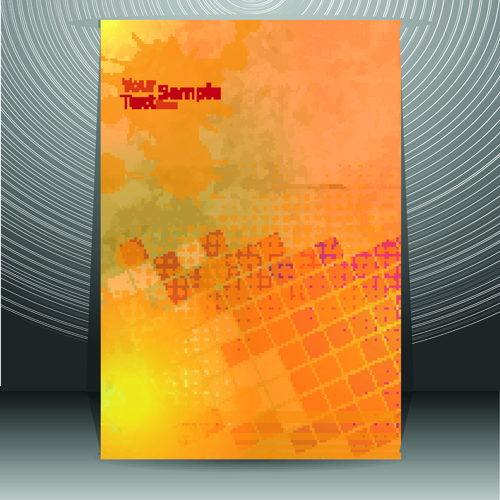 Business brochure Creative design vector 04