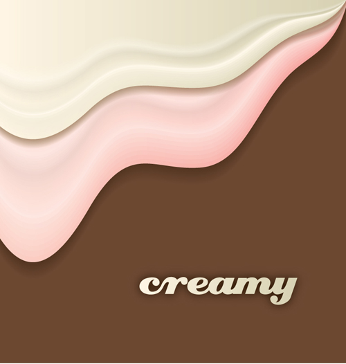 Cake background vector 01