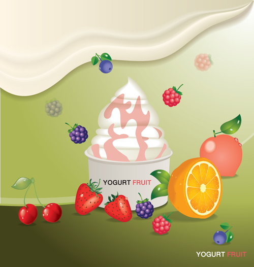 Cake background vector 02