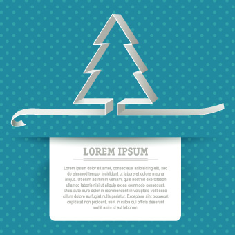 2014 Christmas paper cut backgrounds vector 01