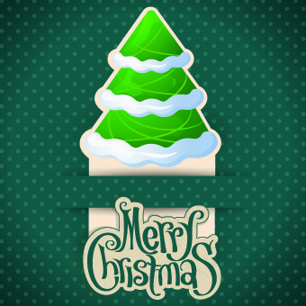 2014 Christmas paper cut backgrounds vector 03