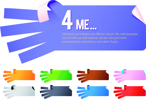 Creative hand gesture sticker vector 04