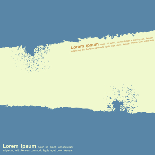 Distressed torn papers vector background vector 05