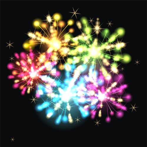 Fireworks christmas art background vector 03 Fireworks christmas art background vector 03