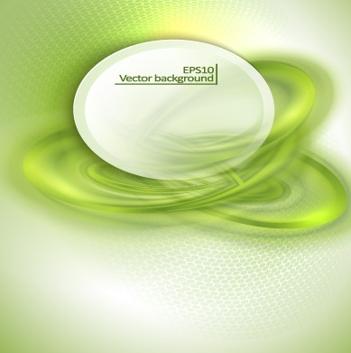 Green abstract style vector background graphic