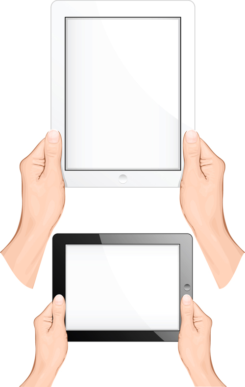 Different Hands gesture design vector 01