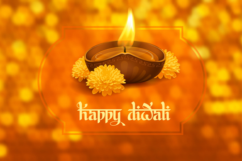 Happy Diwali ethnic styles background vectors 06 Happy Diwali ethnic styles background vectors 06