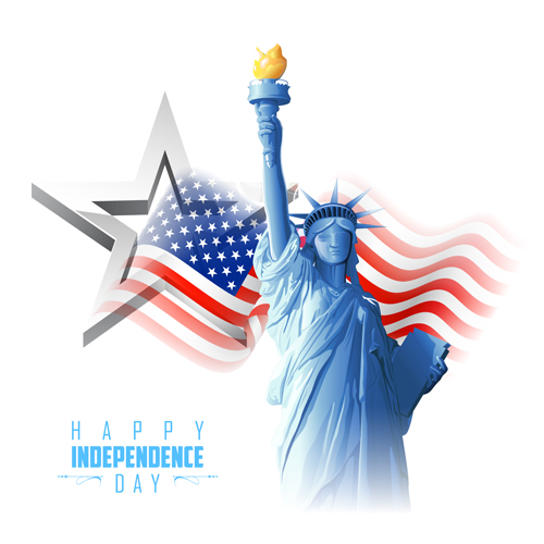 y independence day design vectors 02 Happy independence day design vectors 02