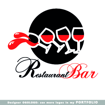 restaurant logos logo elements element Design Elements 