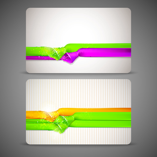 ribbon colored banners banner 
