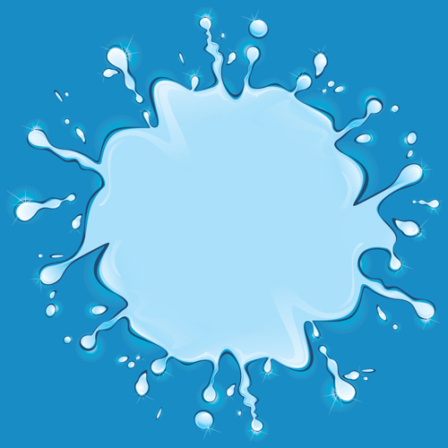 water shiny background vector background 