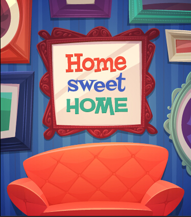 Vector retro advertising poster template material 11