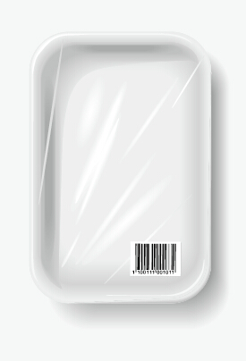 Vector tray design template material 03