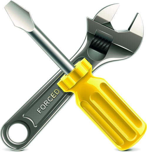 Various of life tool vector set 07
