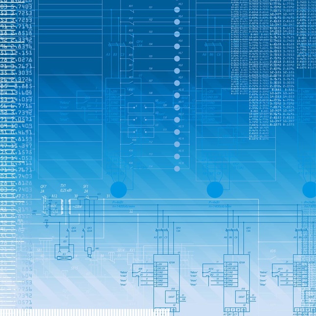 Tech background Vector