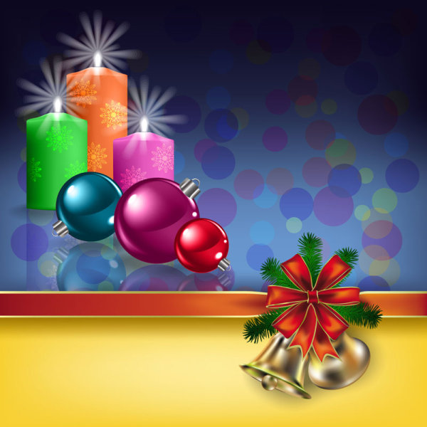 Merry Christmas design elements vector 02